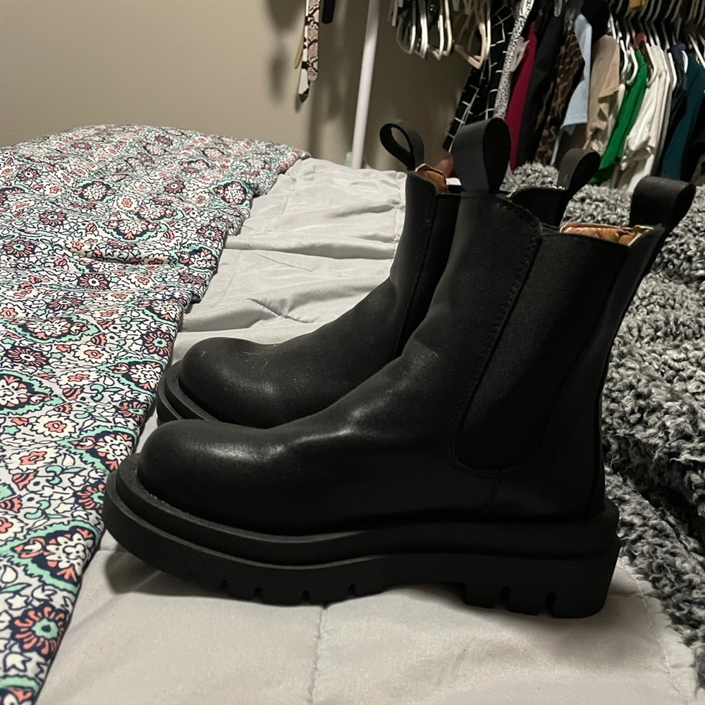Black boots